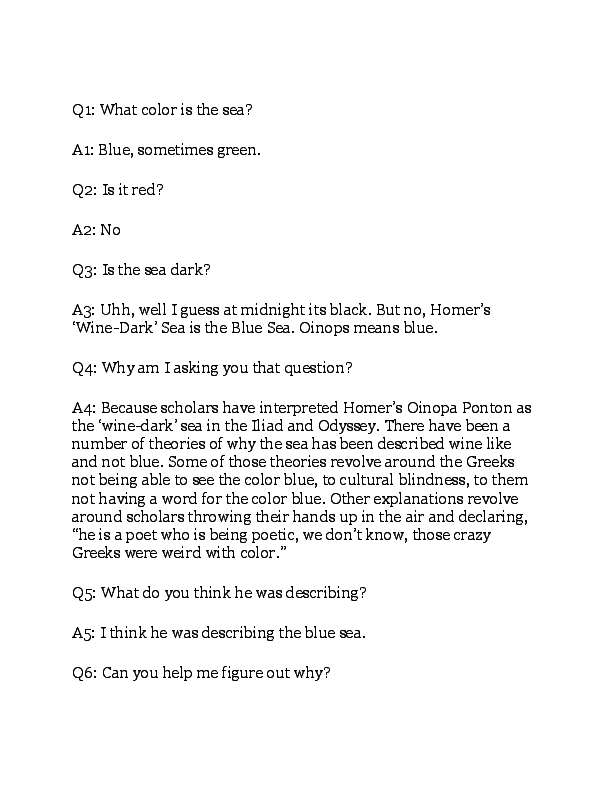 (DOC) FAQ Homer's Wine Dark Sea.docx Paul Skallas Academia.edu