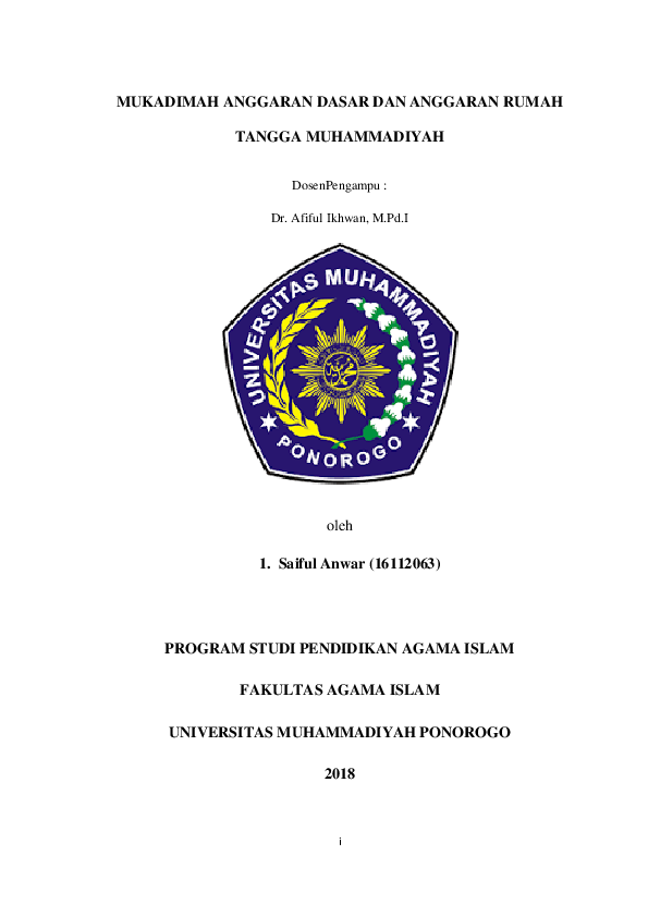 (DOC) Saiful Anwar (16112063 Saiful Anwar Academia.edu