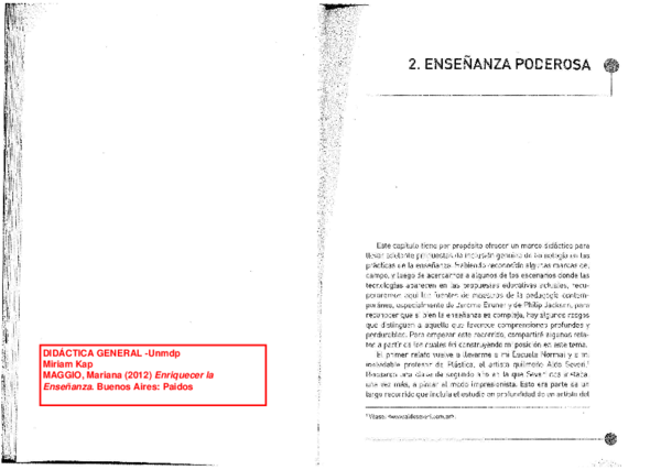 (PDF) MAGGIO Enriquecer la Ensenanza cap 2