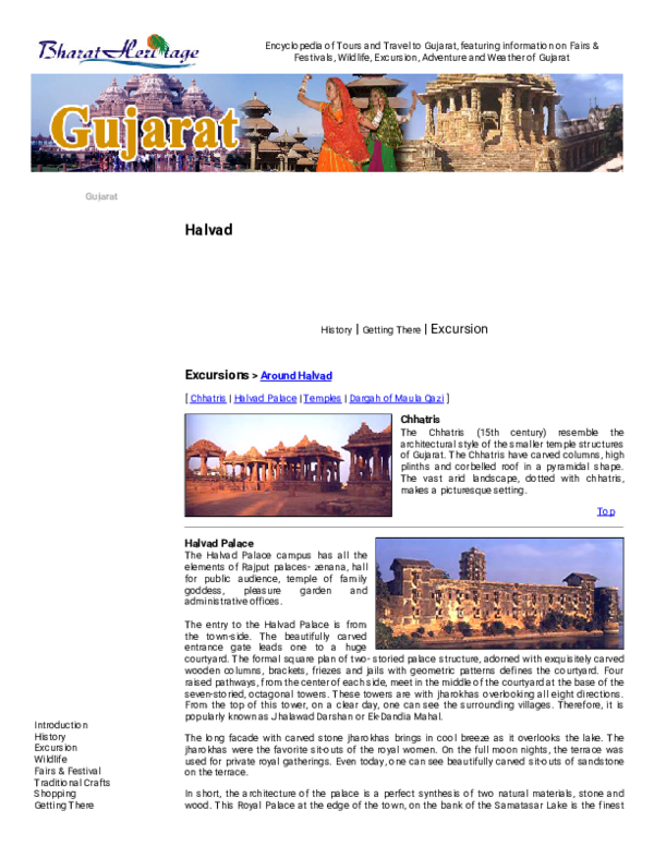 (PDF) Excursion of Halvad city of Gujarat - India.pdf