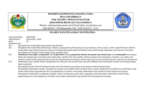 (DOC) SILABUS MATEMATIKA SMK XI.doc pittahotlina