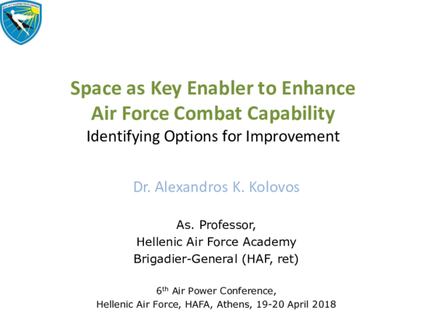 (PDF) Space as Key Enabler to Enhance Air Force Combat Capability ...