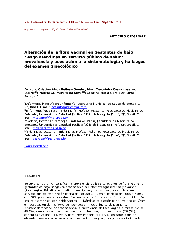 (DOC) Flora bacteriana revista para tesis Jonathan Chamorro