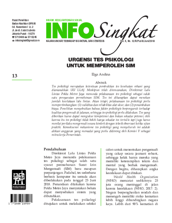 Undang-undang Lalu Lintas Terbaru Pdf