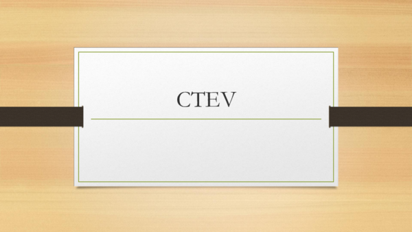 (PPT) CTEV