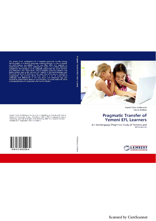 (PDF) Pragmatic transfer of yemeni EFL learners.pdf