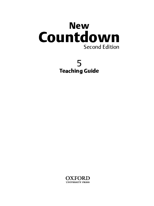 (PDF) Countdown 5 Teaching Guide Second Edition Abdul Fatah