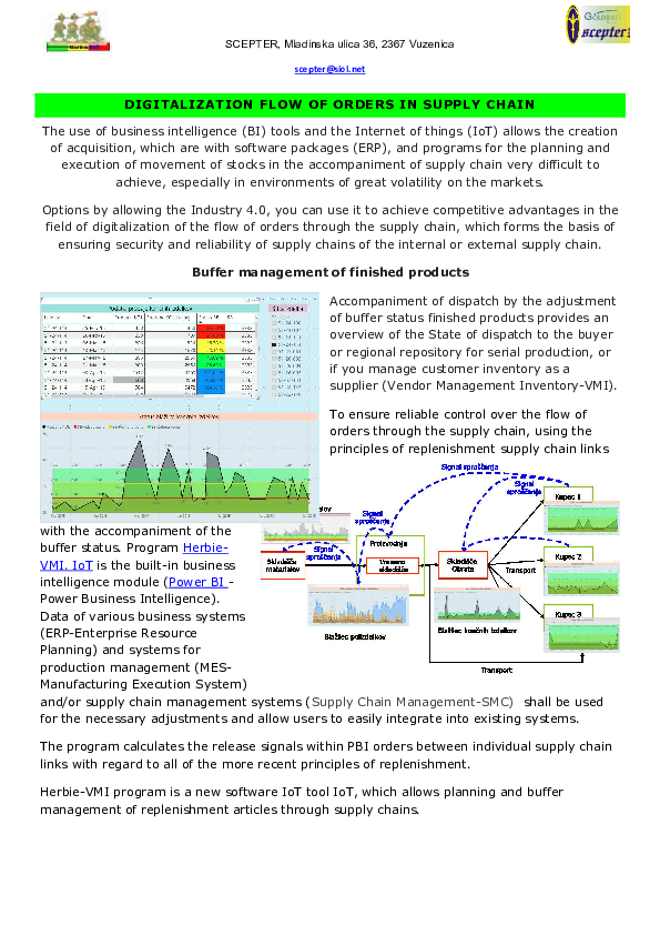 (PDF) DIGITALIZATION FLOW OF ORDERS IN SUPPLY CHAIN IN I 4.0