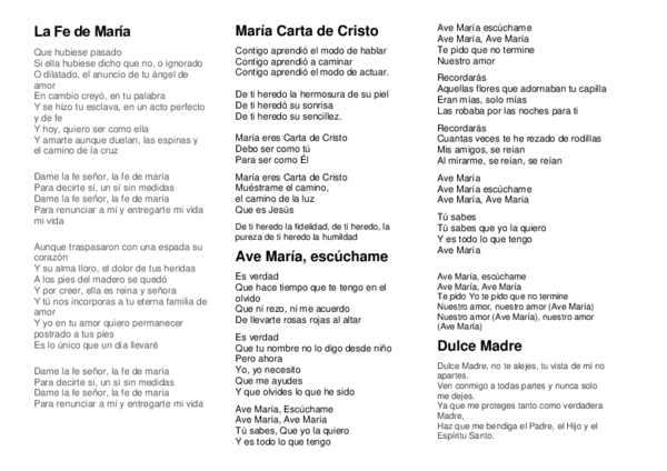 (DOC) La Fe de María | JhordyBrayan Olivas Vega - Academia.edu