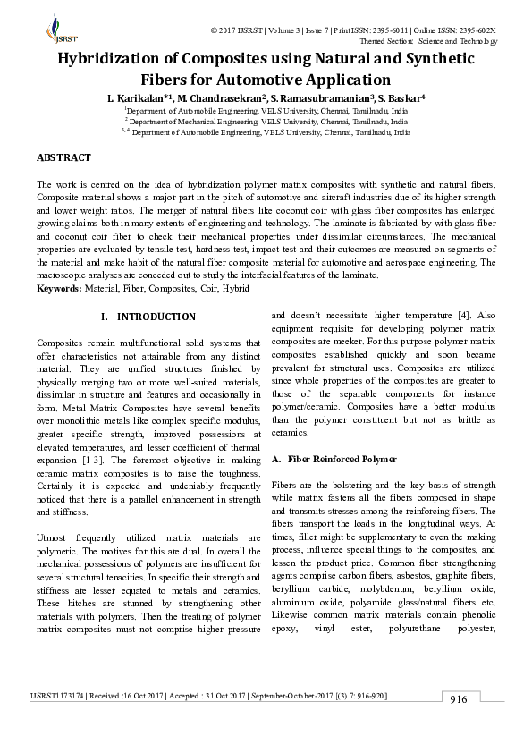 Advantages of synthetic fibres image