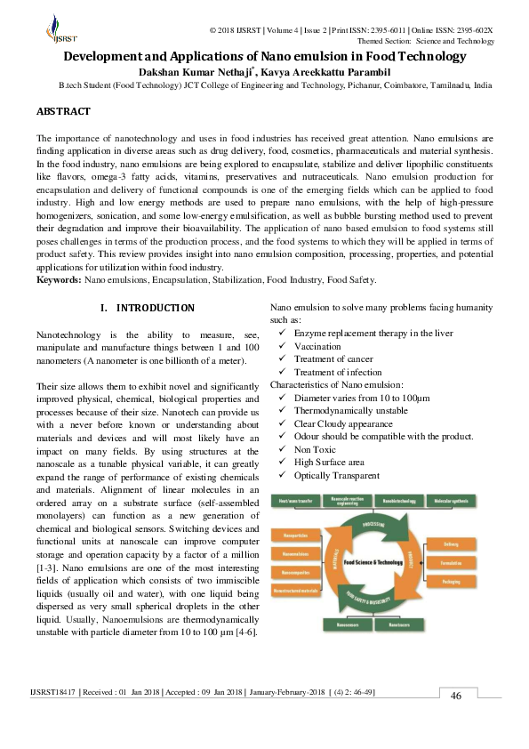 Food technology research papers picture