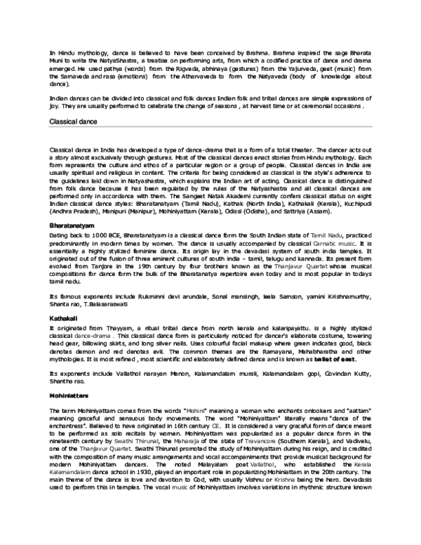 Dance and clarissa essay 06 picture