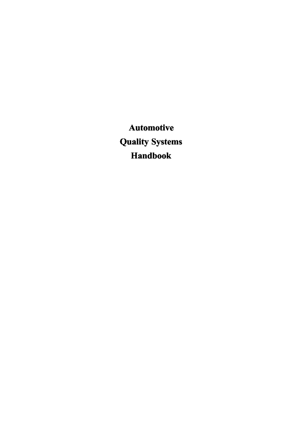 (PDF) automotive quality system handbook.pdf cipta karya Academia.edu