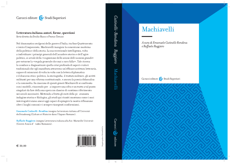 (PDF) Machiavelli, a cura di Emanuele Cutinelli-Rendina e Raffaele ...