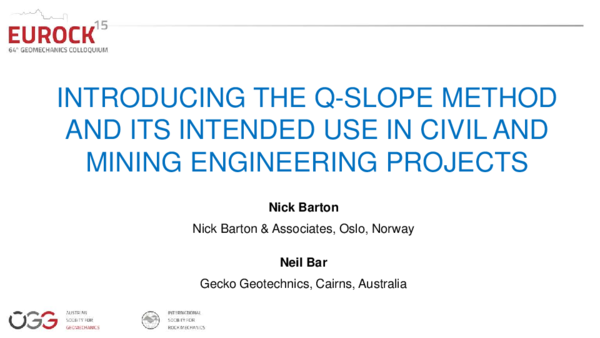 (PDF) INTRODUCING THE Q-SLOPE METHOD AND ITS INTENDED USE IN CIVIL AND ...