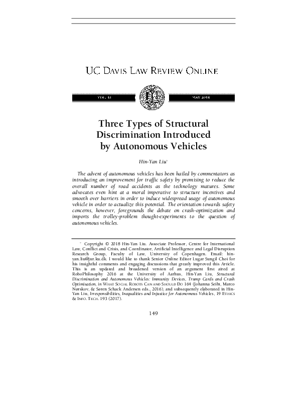 (PDF) Three Types of Structural Discrimination Introduced by Autonomous ...
