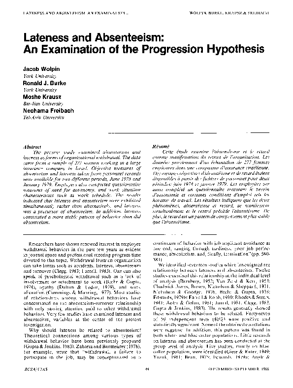 Tardiness and absenteeism of students picture