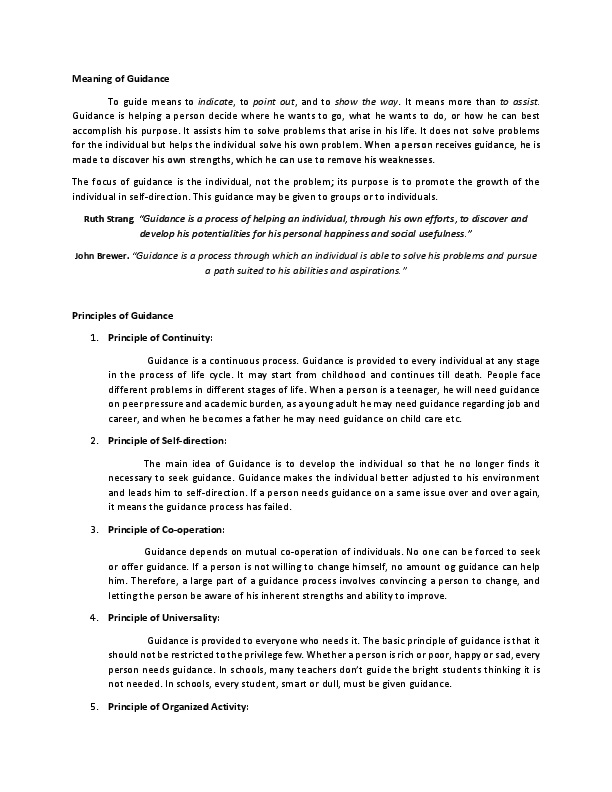  DOC Meaning Of Guidance Dr Mikael Chuaungo Academia edu