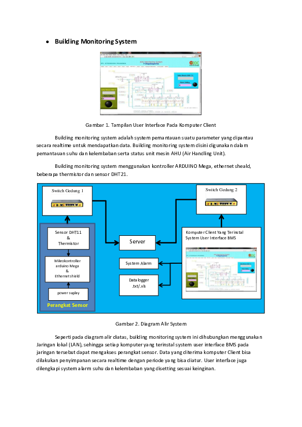 (PDF) Building Monitoring System