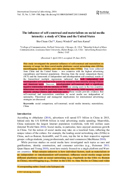 Material self examples image