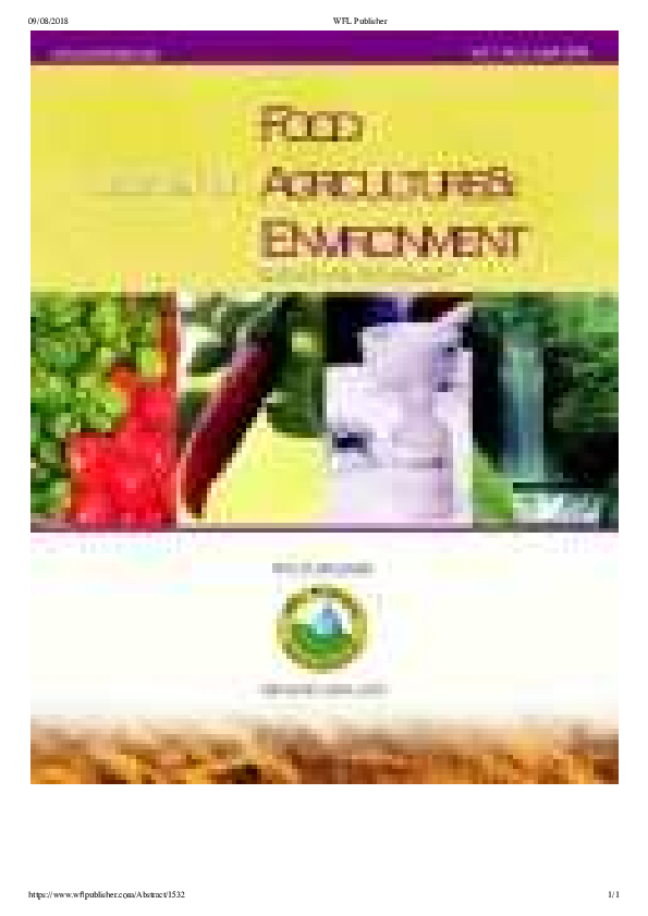 (PDF) Production of lactic acid bacteria on spent cabbage juice JFAE