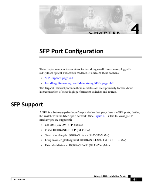 (DOC) SFP Port Configuration: An Overview