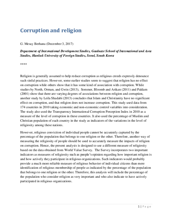 Corruption religion essays 06 image