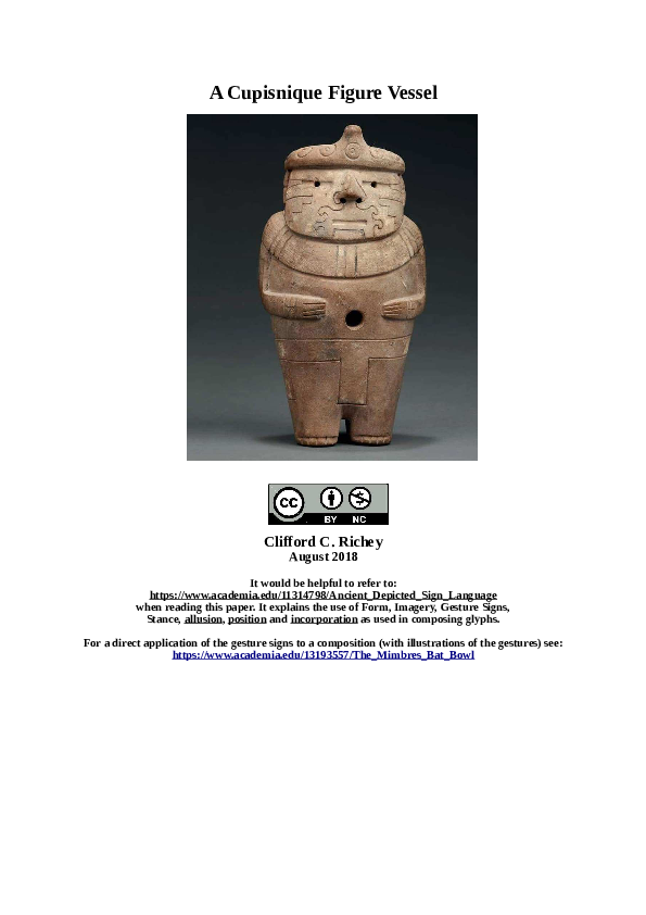 (PDF) A Cupisnique Figure Vessel