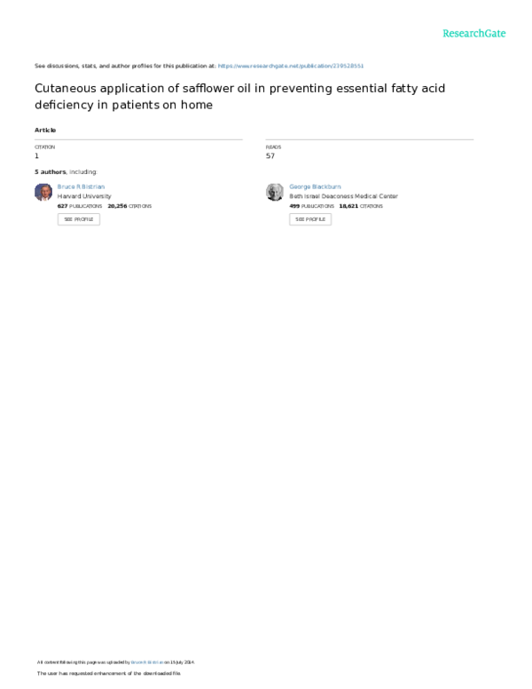 (PDF) Parenteral nutrition in overweight patients are intravenous