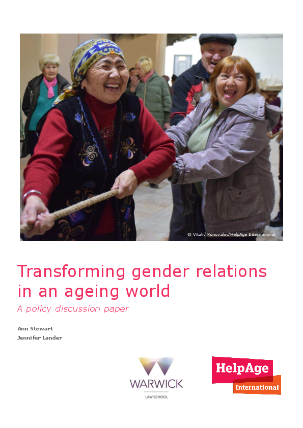 (PDF) Transforming Gender Relations in an Ageing World: A Policy ...