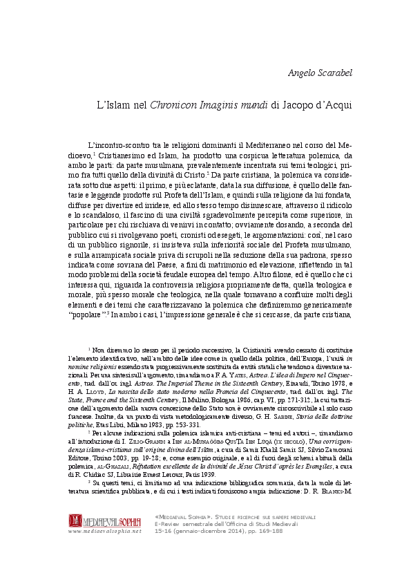 Catena Mundi Pdf