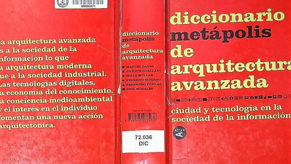 (PDF) Diccionario Metapolis de Arquitectura Avanzada