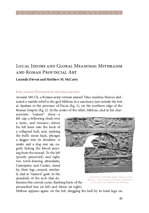 Mithras bull picture