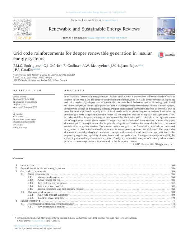 (PDF) Grid code reinforcements for deeper renewable generation in ...