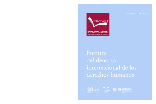 (PDF) Fuentes del derecho internacional de los derechos humanos