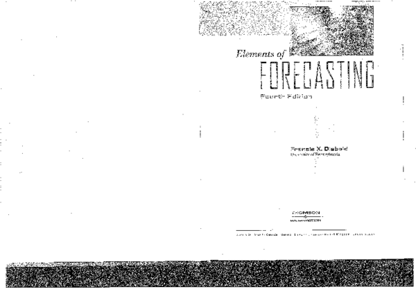Elements Of Forecasting Pdf
