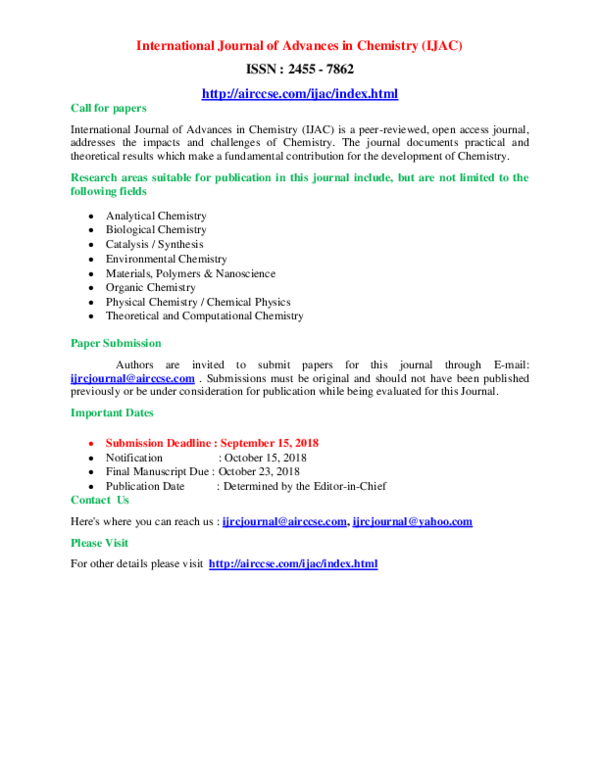 Nanoscience and computational chemistry