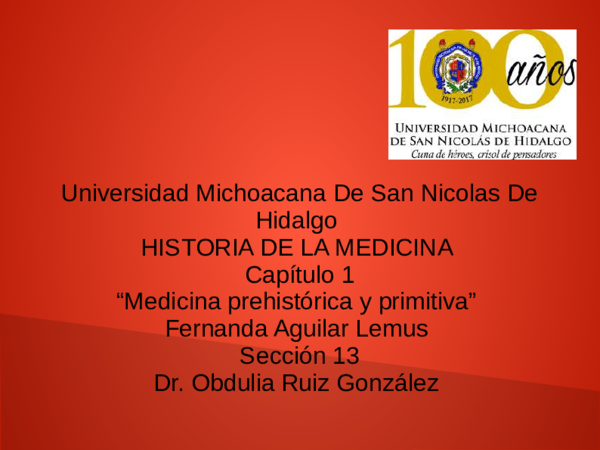 (PDF) Universidad Michoacana De San Nicolas De Hidalgo HISTORIA DE LA