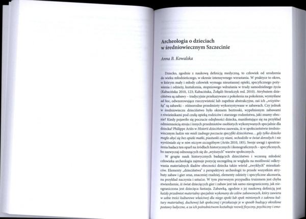 (PDF) Archeologia o dzieciach