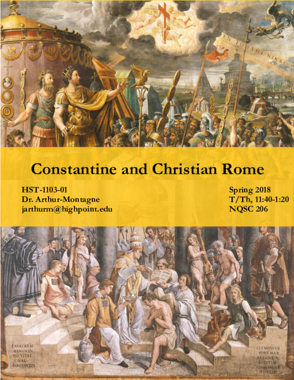 (PDF) Constantine and Christian Rome (Reacting to the Past)