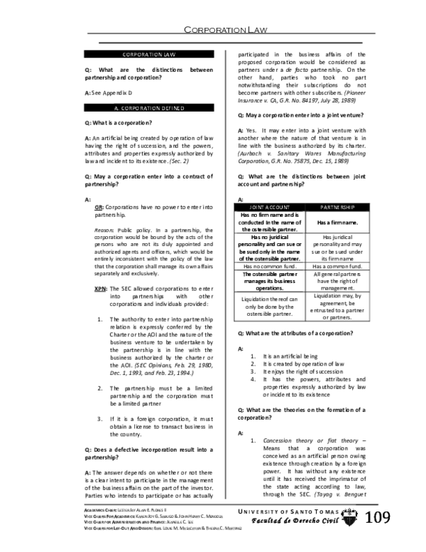 (PDF) UST Golden Notes Corporation Law vienie badang Academia.edu