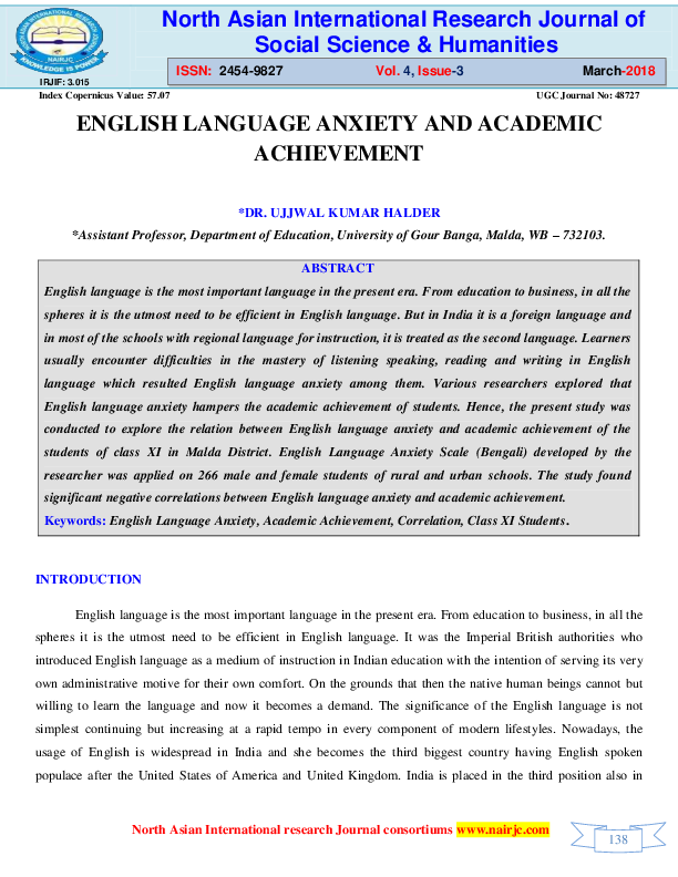 Language learning anxiety image