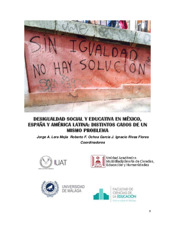 (PDF) DESIGUALDAD SOCIAL Y EDUCATIVA EN MÉXICO, ESPAÑA Y AMÉRICA LATINA ...