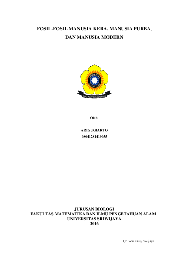 Manusia Kera Adalah Sebutan Untuk Manusia Purba Jenis Coba Sebutkan