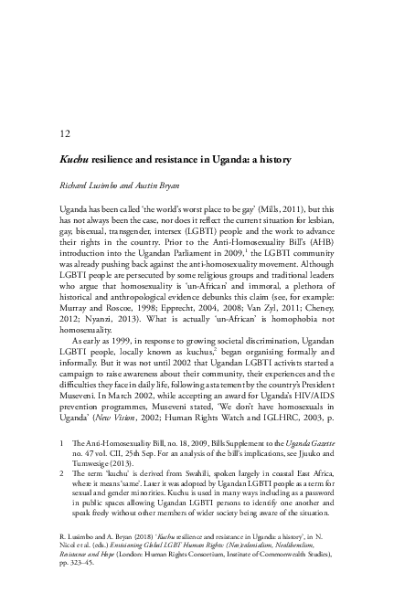 Uganda history timeline picture