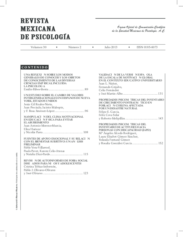 (PDF) Validation of the Spanish version of the Global Motivation Scale ...