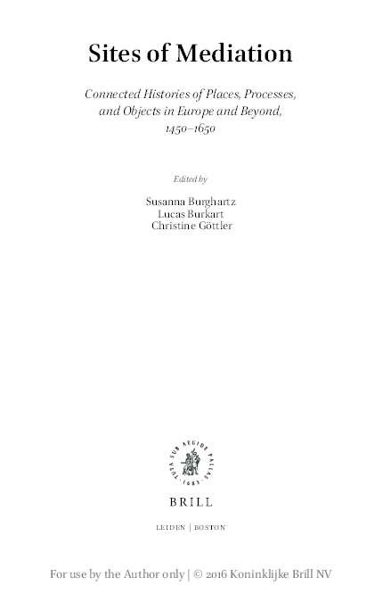 The Queen in the Pawnshop. Shaping Civic Virtues in a Painting for the Palazzo dei Camerlenghi in Venice.