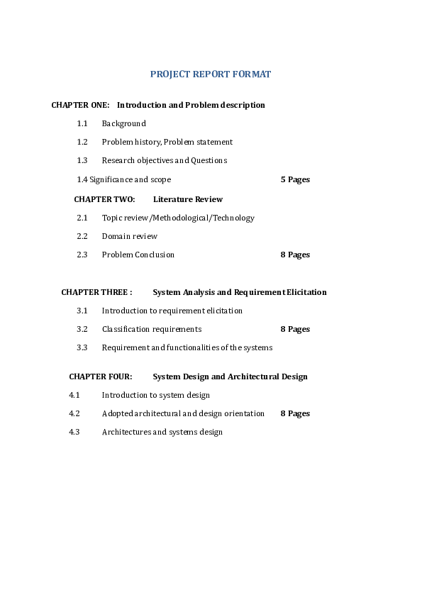 (DOC) PROJECT REPORT FORMAT APRIL 2014