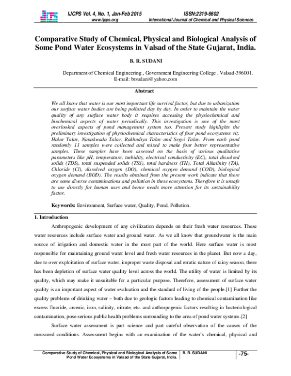 Pond water essay 08 image