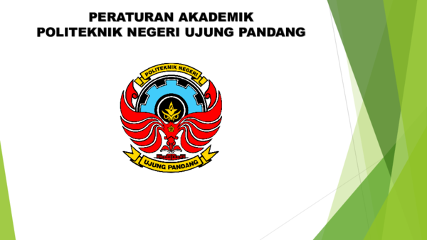 (PDF) PERATURAN AKADEMIK POLITEKNIK NEGERI UJUNG PANDANG